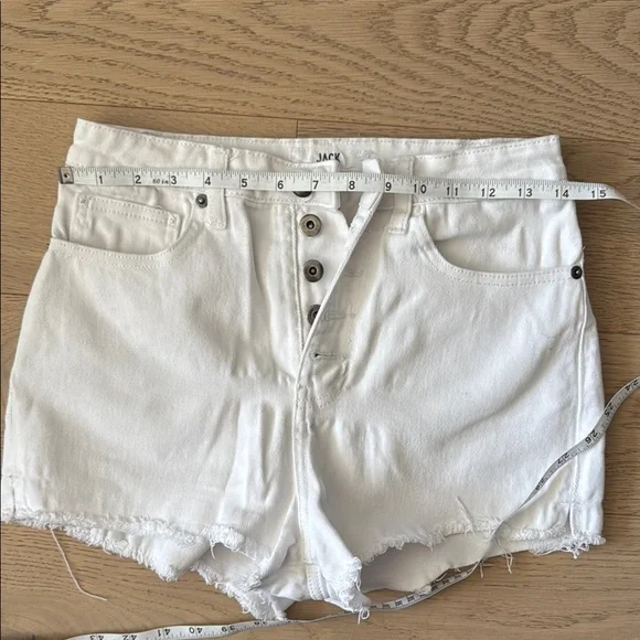 Jack by BB Dakota White Shorts Women Size 26 - Picture 8 of 10
